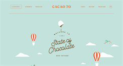 Desktop Screenshot of cacao70.com